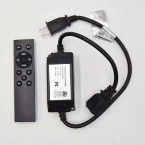 Black Full Range 265 Watt LED Dimmer with Remote