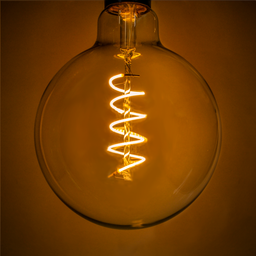 G125 5 Inch LED Edison Bulb 4 Watt Filament