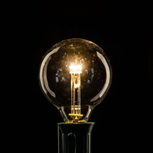 (Box of 25) G40 LED 3-Diode CLEAR C7 (E12) Base Light Bulbs