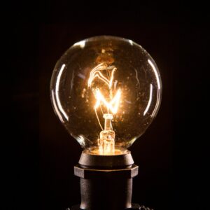 G50 CLEAR C9 (E17) Base Light Bulbs