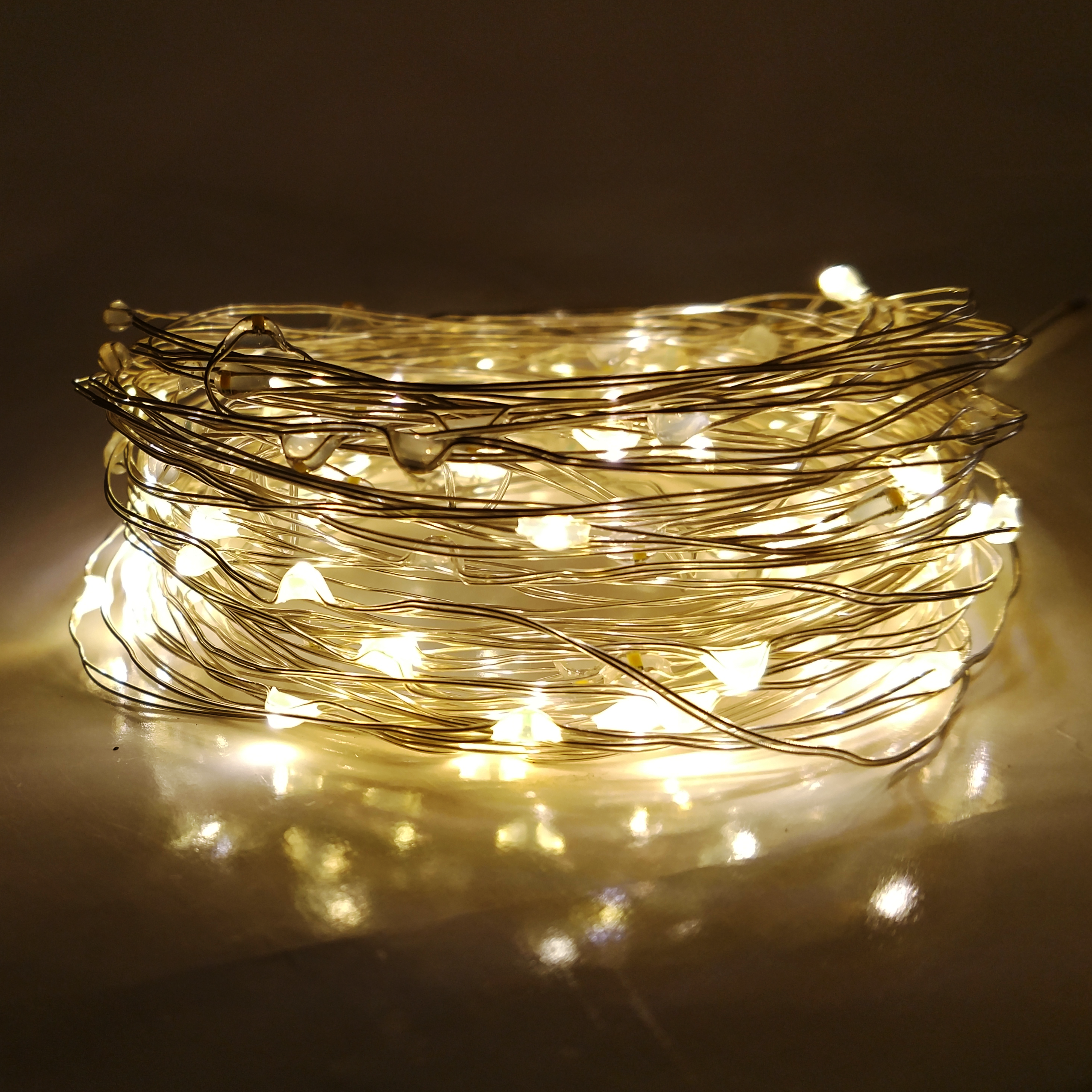 12 Pack Led Fairy Lights Battery Operated String Waterproof Silver Wire 7 大特価放出！