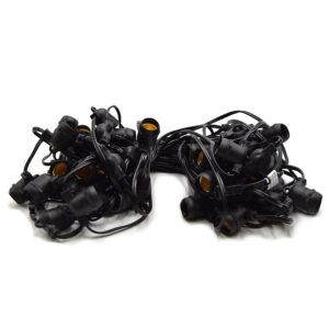100’ E26 Commercial Grade Light Strings with 16 Gauge Wire