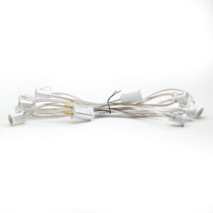 White 10' C7 Base Light Strings