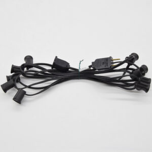 Black 10' C7 Base Light Strings