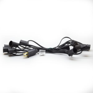Black 10' C9 Base Light Strings