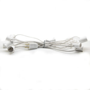 White 10' C9 Base Light Strings