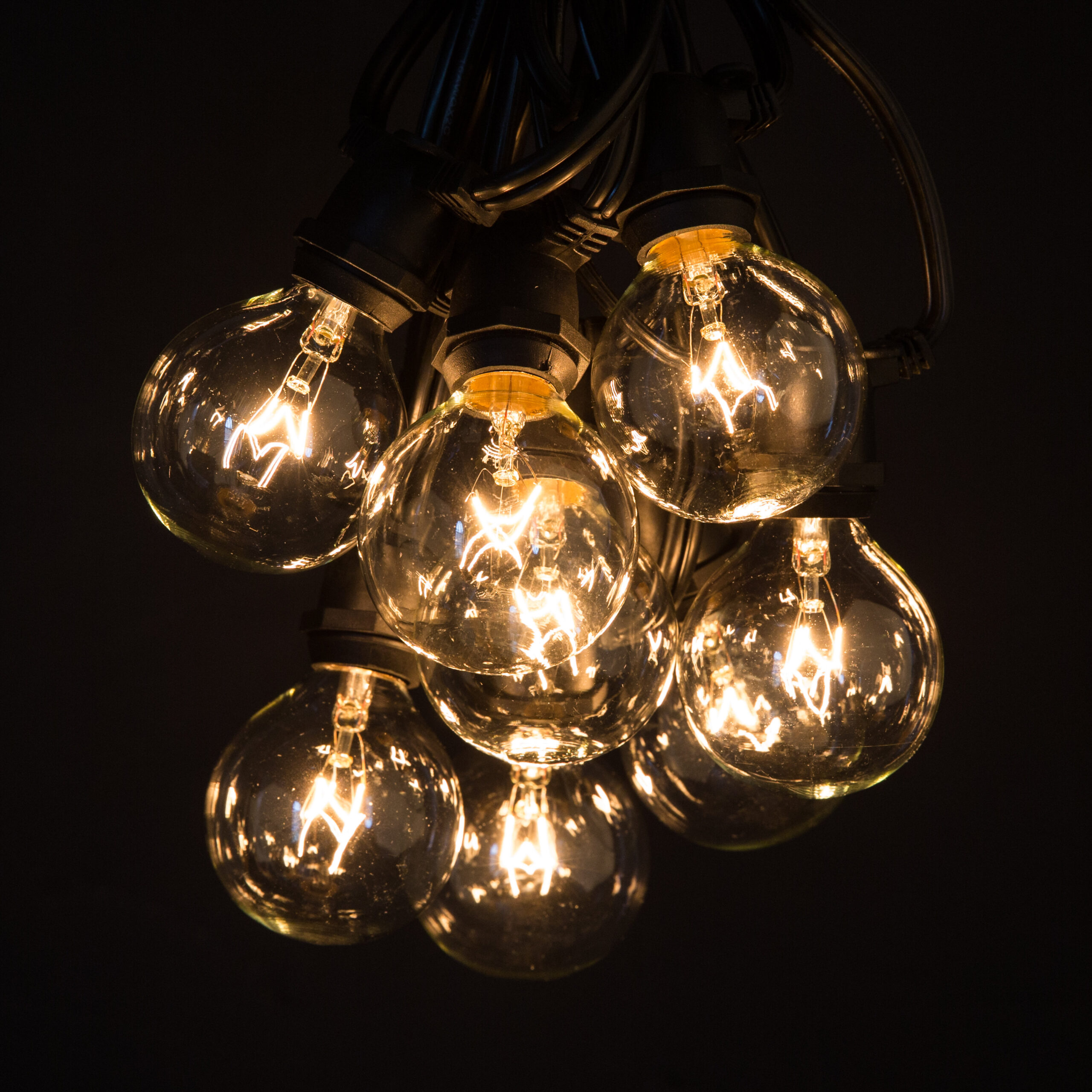 G50 CLEAR C9 (E17) Base Light Bulbs - Image 5