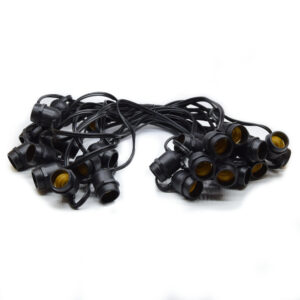 50’ E26 Commercial Grade Light Strings with 16 Gauge Wire