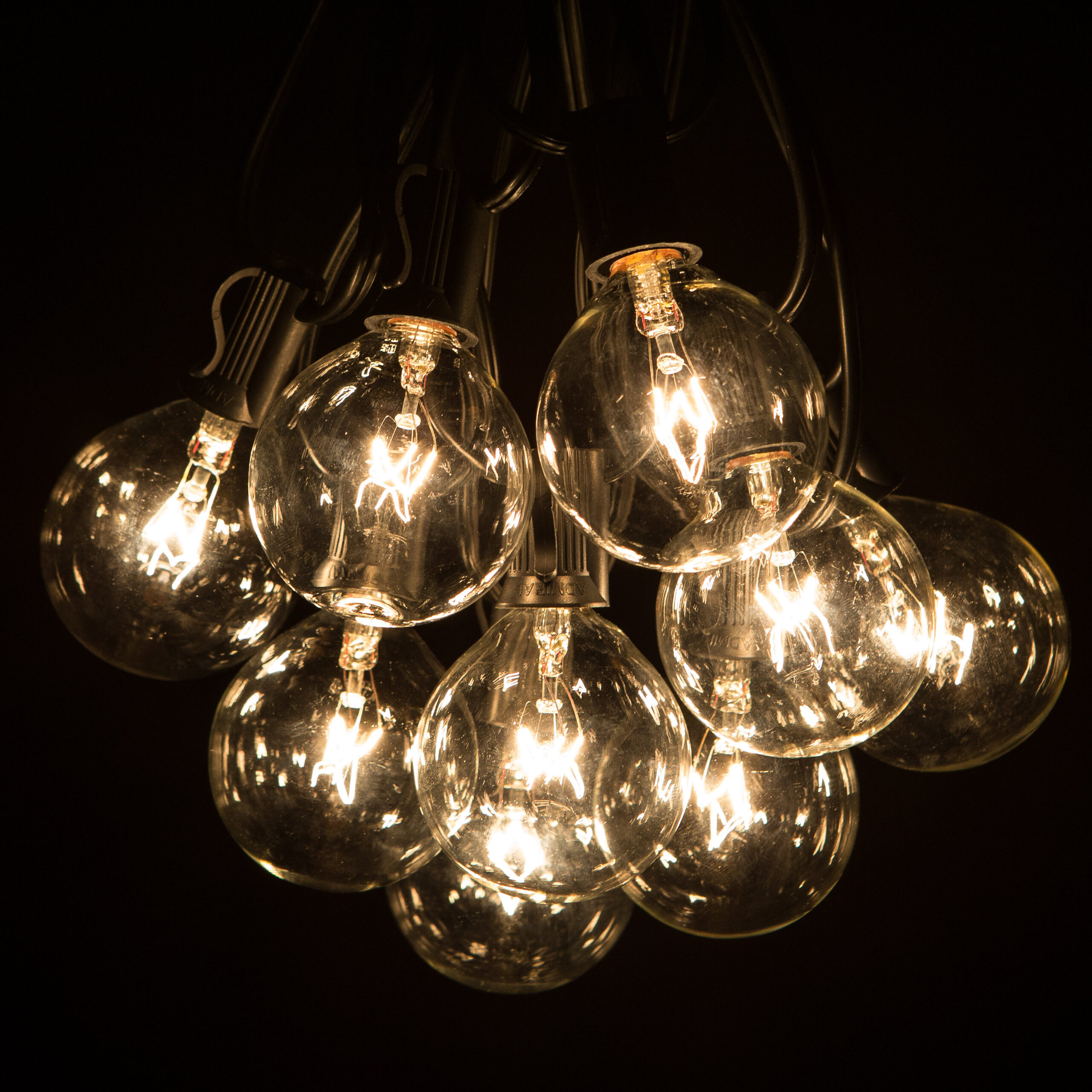 (Box of 25) G50 CLEAR C7 (E12) Base Light Bulbs - Image 5