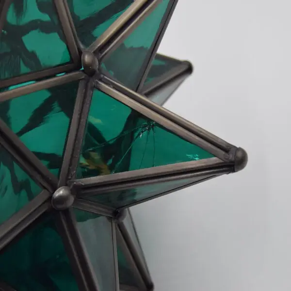 "As Is" 11 Inch Green Glass Star (#23) 10% Off! - Image 3