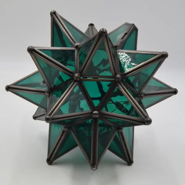 "As Is" 11 Inch Green Glass Star (#23) 10% Off! - Image 4