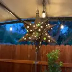12" Tin Star Light - Star Cut with Marbles photo review