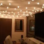 G40 White Satin Pearl String Lights Set with Black Wire photo review