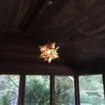 15" Antique Mirror Glass Star Lights photo review