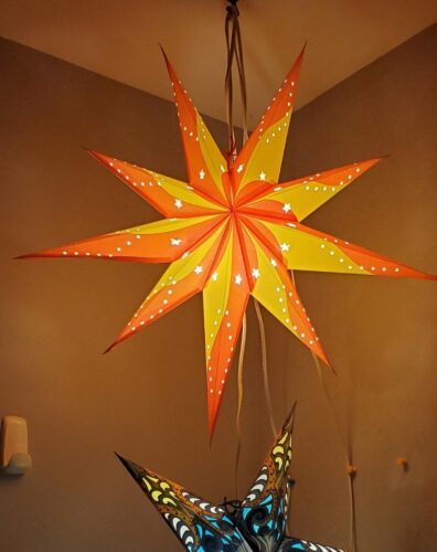 (S201) Surya 9 Pointed Paper Star Lantern photo review