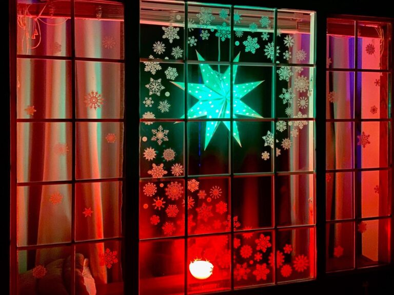 (S215) 9 Pointed White Paper Star Lantern photo review