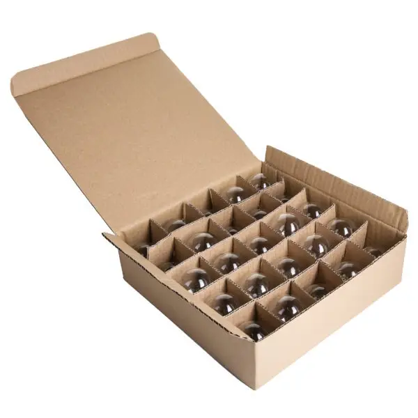 (Box of 25) G40 Plastic LED Filament C7 (E12) Base Light Bulbs - Image 5