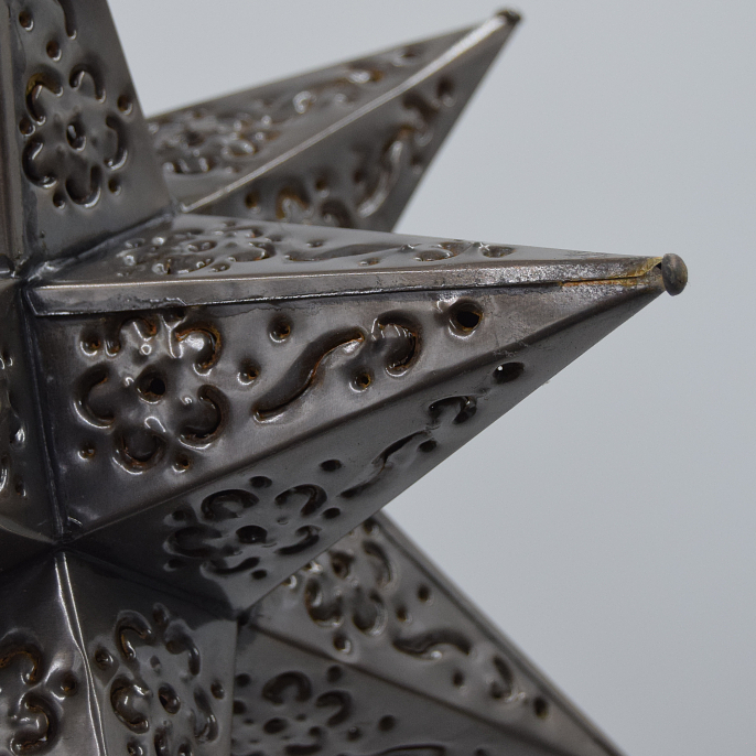 12" Tin Star Light - Flower Cut (Limited Edition) - Image 3
