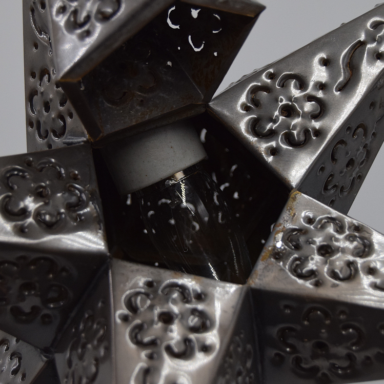 12" Tin Star Light - Flower Cut (Limited Edition) - Image 4